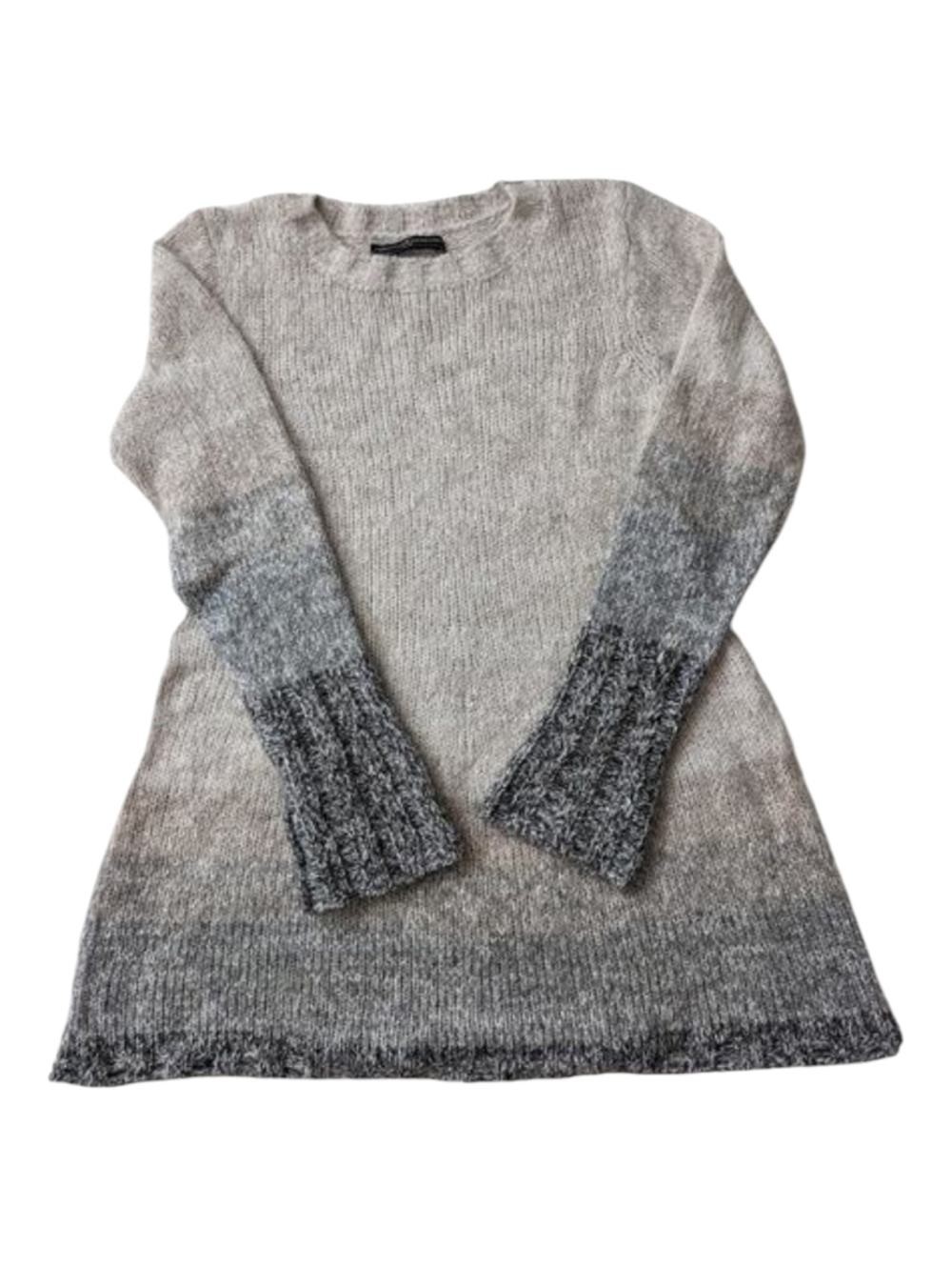 Peruvian Connection Alpaca Grey Sweater